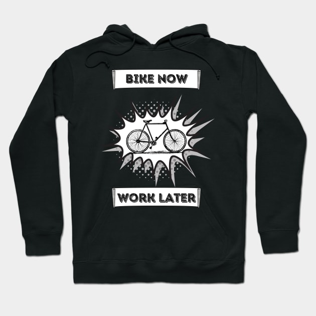 Bike Bikes Biker Biker Gift Idea Hoodie by Shadowbyte91